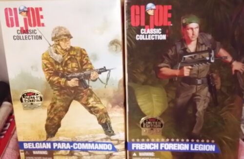 GI Joes ~ Para-Commando belge & Légion étrangère française ~ Figurines articulées  - Photo 1 sur 3