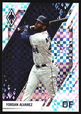 Yordan Alvarez Houston Astros 2022 Panini Chronicles Phoenix Pink Pulsar
