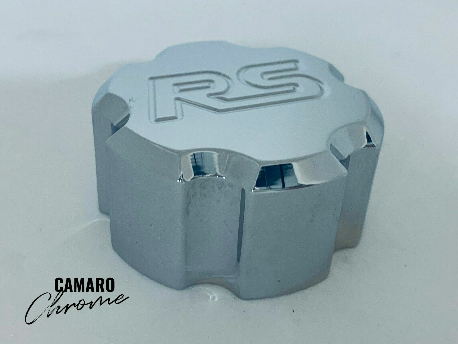 CAMARO CHROME OIL CAP COVER "RS" FOR 2010-2015 CHEVROLET CAMARO