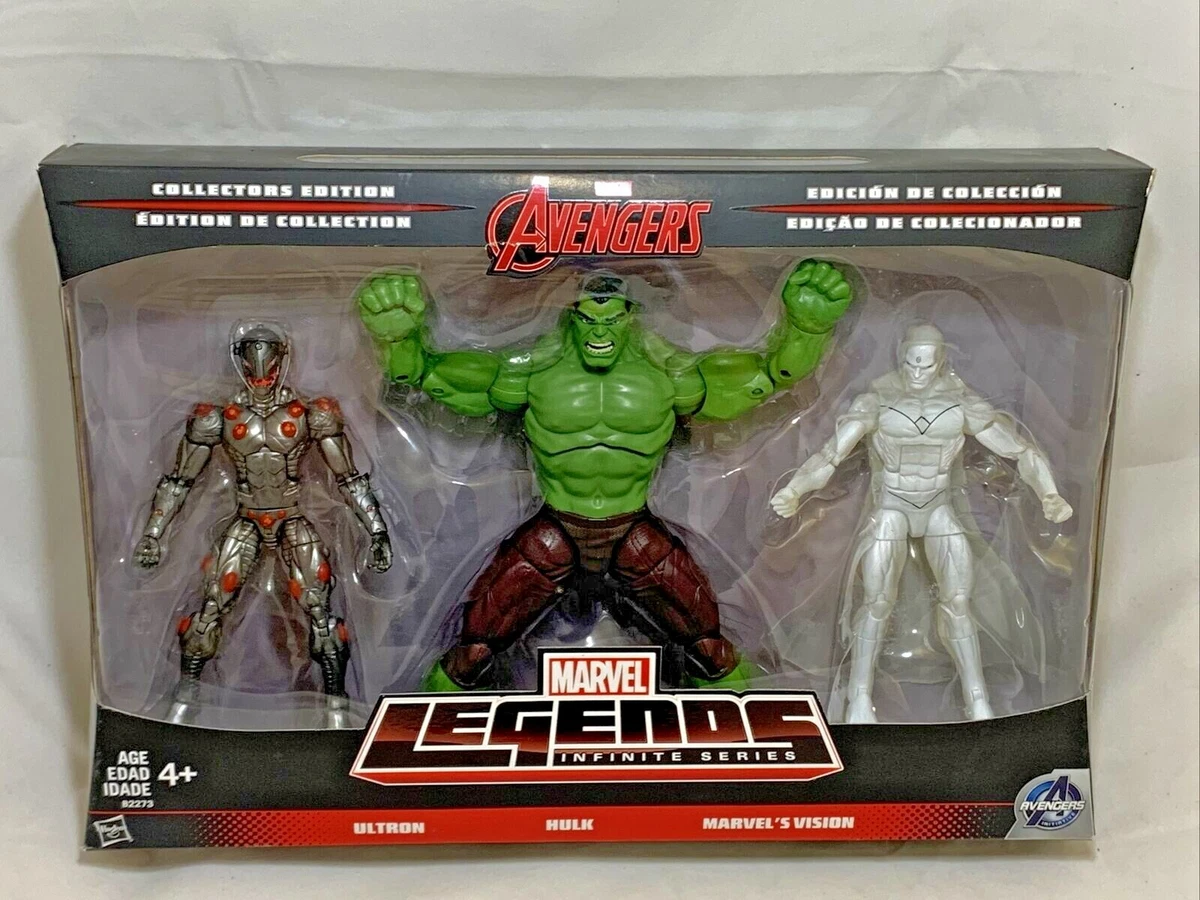 Marvel Legends INFINITE SERIES Avengers HULK ULTRON VISION 3 pack