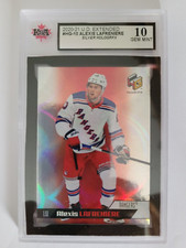 Alexis Lafreniere 2020-21 SILVER HoloGRFX Rookie Hockey Card KSA Graded 10!!!