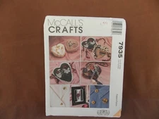 McCalls Ribbon Embroidery Uncut Pattern 7935