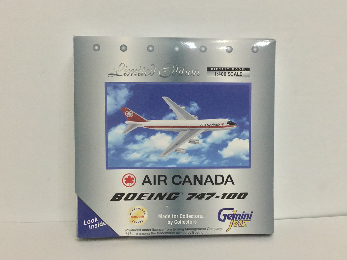 Gemini Jets 1:400 AIR CANADA Boeing 747-100 | eBay Gemini Jets 1:400 AIR CANADA Boeing 747-100 | eBay