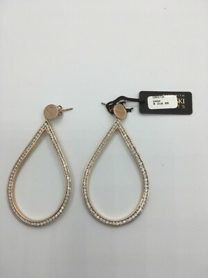 SOGNI Swarovski Elements OR019 Drop Gold Damen Ohrringe (UR)