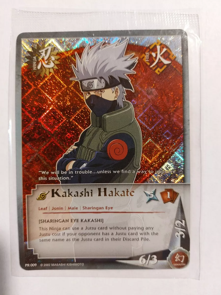 Naruto Photo card Hatake Kakashi Promo D