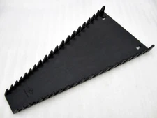 S-K Tools 15 Slot Metric or SAE Wrench Rack Black Made in USA