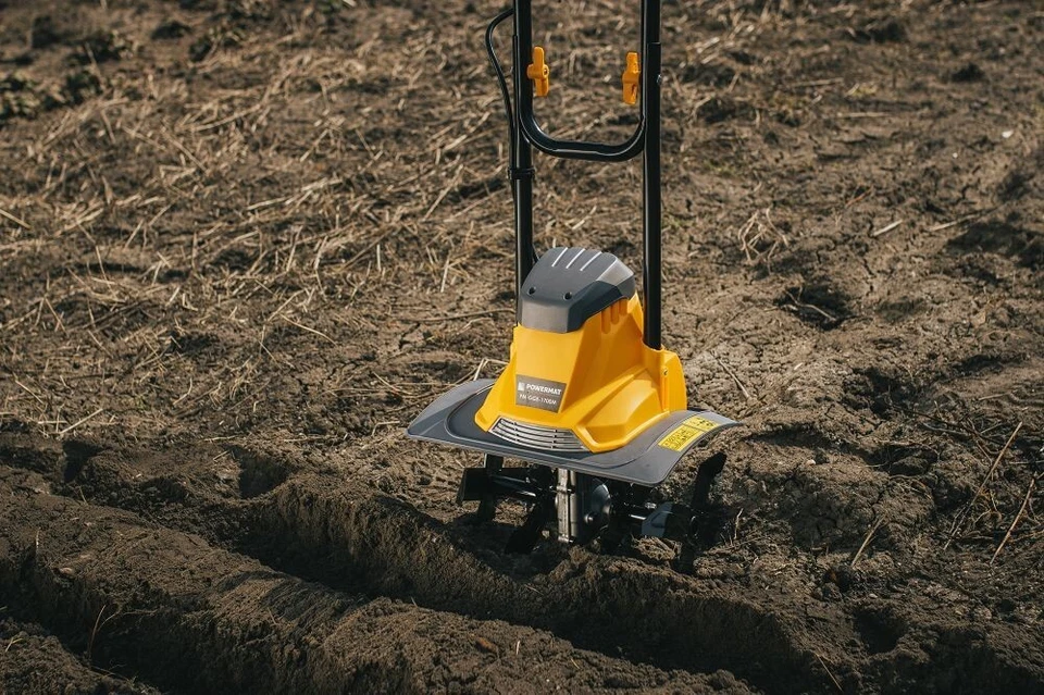 Elektro Motorhacke Gartenfräse Gartenhacke Bodenfräse Kultivator Ackerfräse 36cm - Bild 3 von 4