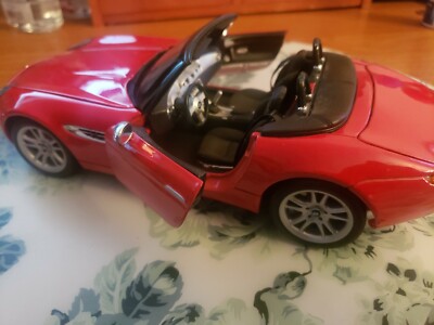 MAISTO BMX Z8 RED ROADSTER 1:18 SCALE MODEL CAR MINT CONDITION. | eBay