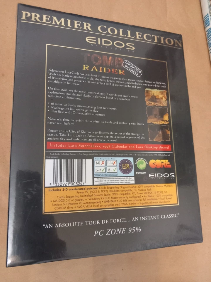 Tomb Raider Unfinished Business - Premier Collection - Big Box PC - New & Sealed - Image 2 of 4