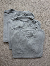 Toddler Gap Kids T-Shirt Light Heather Gray Size XS 4-5 Set of 3