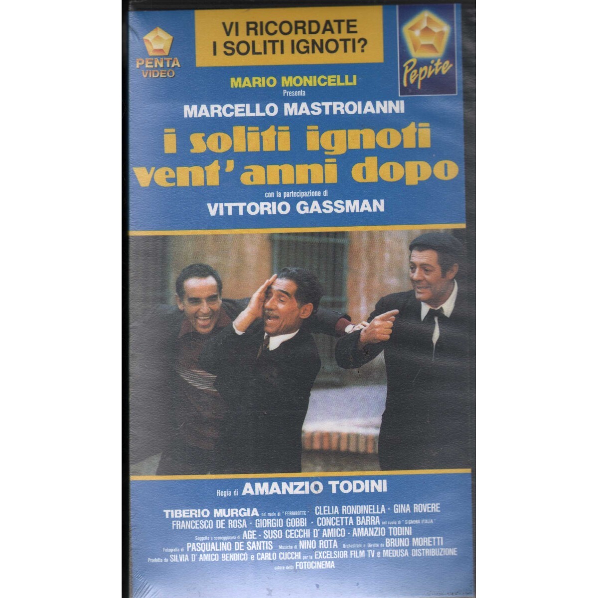 The Usual Unknown Twenty Years After VHS Amanzio Todini Univideo - 1002502 Se...
