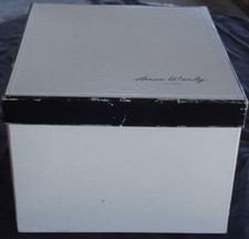 Vintage Amen Wardy Large Size Square Hat Box - VGC COLLECTIBLE HAT BOX - USEFUL