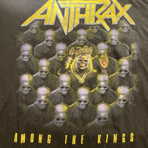 Vintage original anthrax t-shirt metal For All Kings World Tour 2018 - Picture 4 of 10