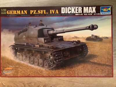 TRUMPETER 1:35 German Pz.Sfl. IVa Dicker Max PLUS EXTRAS. Upgrade Set!