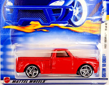 2002 1:64 Hot Wheels First Editions 19/42 Custom '69 Chevy Red 031