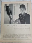 1964 Olga  Women's Black Suddenly Slim Girdle Tape Measure Vintage Ad