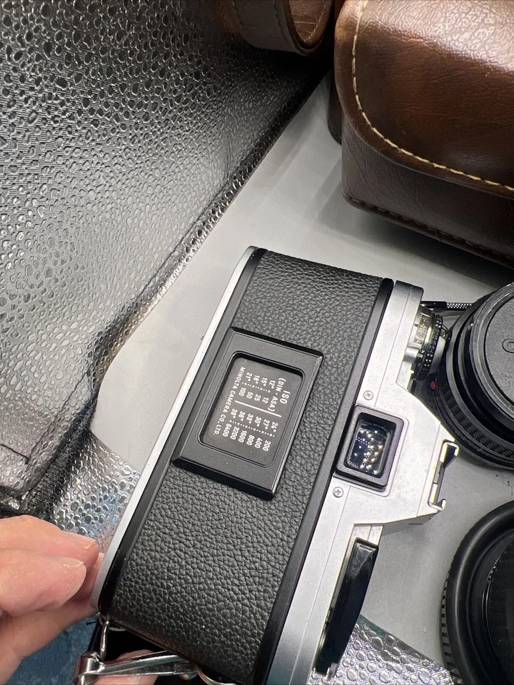 Minolta XE-5, X-370 Camera, MD 50mm1:1.7.,MC Celtic1:3.5, MC Rokkor-C Lens Case - Image 4 of 4