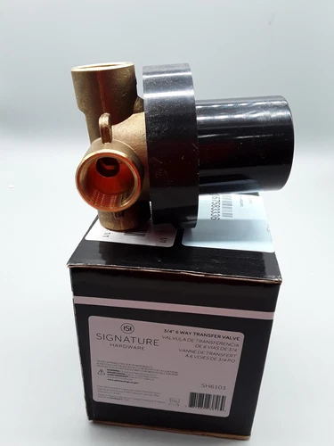 3/4" 6 Way Transfer Valve - Picture 1 of 3