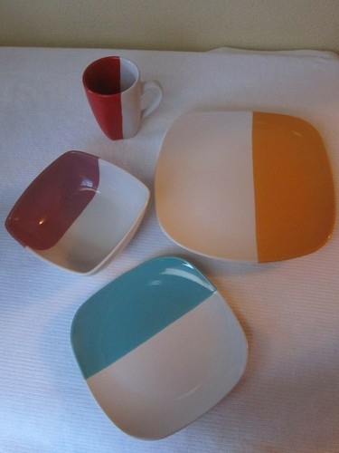 Crofton Place Setting for One - Multicoloured - 4 Pieces - New - 第 2/2 張圖片