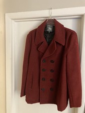 Spiewak Wool Double Breasted Peacoat Men’s Size Xl Schott