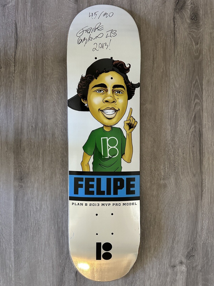 Skateboard Complet Plan B 'Team Foil' Felipe Gustavo - Taille 7,75 - Neuf Emballé