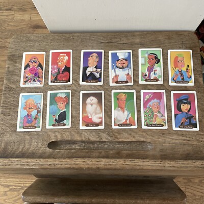 13 Dead End Drive Board Game Replacement Pieces Parts 12 Character Cards