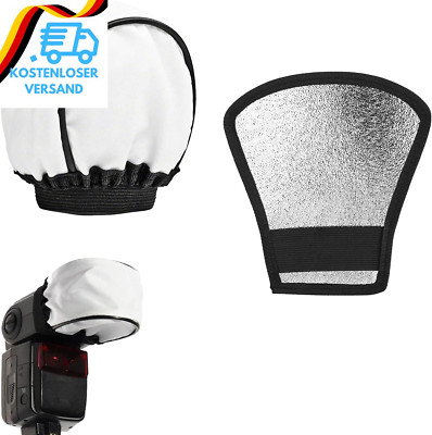 Blitz Diffusor Silber, Flash Diffuser, Universal Blitz Diffusor, Mini Blitz Refl