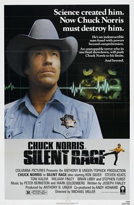 Silent Rage 01 Movie Wall Art Poster Print Pick A Size Lot Up