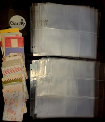 Echo Park Pocket Pages 12''x12'' 20 pages 4x6 pockets PLUS 50 4x6 cards!