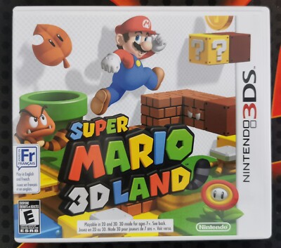 Super Mario 3D Land (Nintendo 3DS) Game Cartridge US/Canada