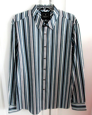 MARC ECKO No 72 Times Square New York  Long Sleeve Shirt sz L NWT