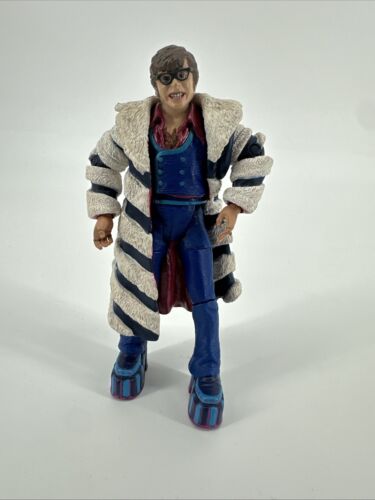 Mezco Austin Powers Goldmember 70's Action Figure Vintage 2002 Collectible