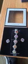Martin James London Earring And Bracelet Set