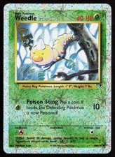 2002 Pokemon Legendary Collection Reverse Holo Foil /110 Weedle #99 NM on eBay