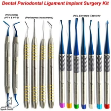Periodontal Ligament Removal Instruments Set PDL Periotome Extraction Elevators