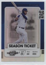 2021 Panini Contenders Season Ticket Optic Holo Prizm Cody Bellinger #63 1fa0