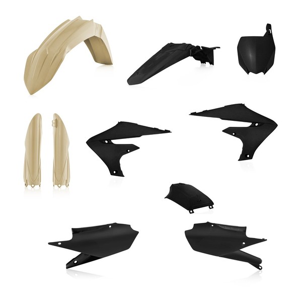 Acerbis Plastikkit FüR Yamaha Plastiksatz YZ 250 F Braun-image