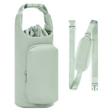 Water Bottle Carrier Bag Insulated Crossbody Sling Portable Water Bottle Bag