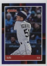 2022 Donruss Retro 1988 Variation Holo Purple Ichiro Suzuki (Ichi) #240 HOF 0w8f