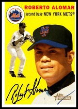 2003 Topps Heritage / Roberto Alomar / #341 / NYM / 2B / Gold Glove / Base