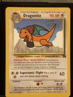 Dragonite 5 Black Star Movie Promo Stamped WB First Movie WOTC 5 LP Pokemon
