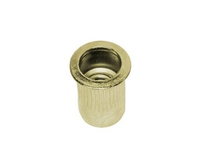 AVK Threaded Insert Knurled AL 7/16-20 x 200 ZY Triv OE (25 Pieces)
