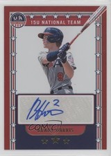2024 Panini Stars and Stripes Red 44/99 Brady Harris #NTS-BH Auto 0j81