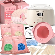 Premium Digital Waxing Kit for Women and Men, Wax Warmer Hair Removal at Home