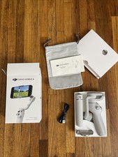 DJI Osmo Mobile 6 Gimbal Stabilizer smartphone base tripod cable Platinum Gray