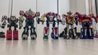 Power Rangers Mystic Force Wild RPM Joint Combination Series Megazord  5p Set