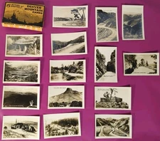 Antique Sanborn Souvenir Pictures Colorado 15 Genuine Photographs Vtg Sepia Mtn