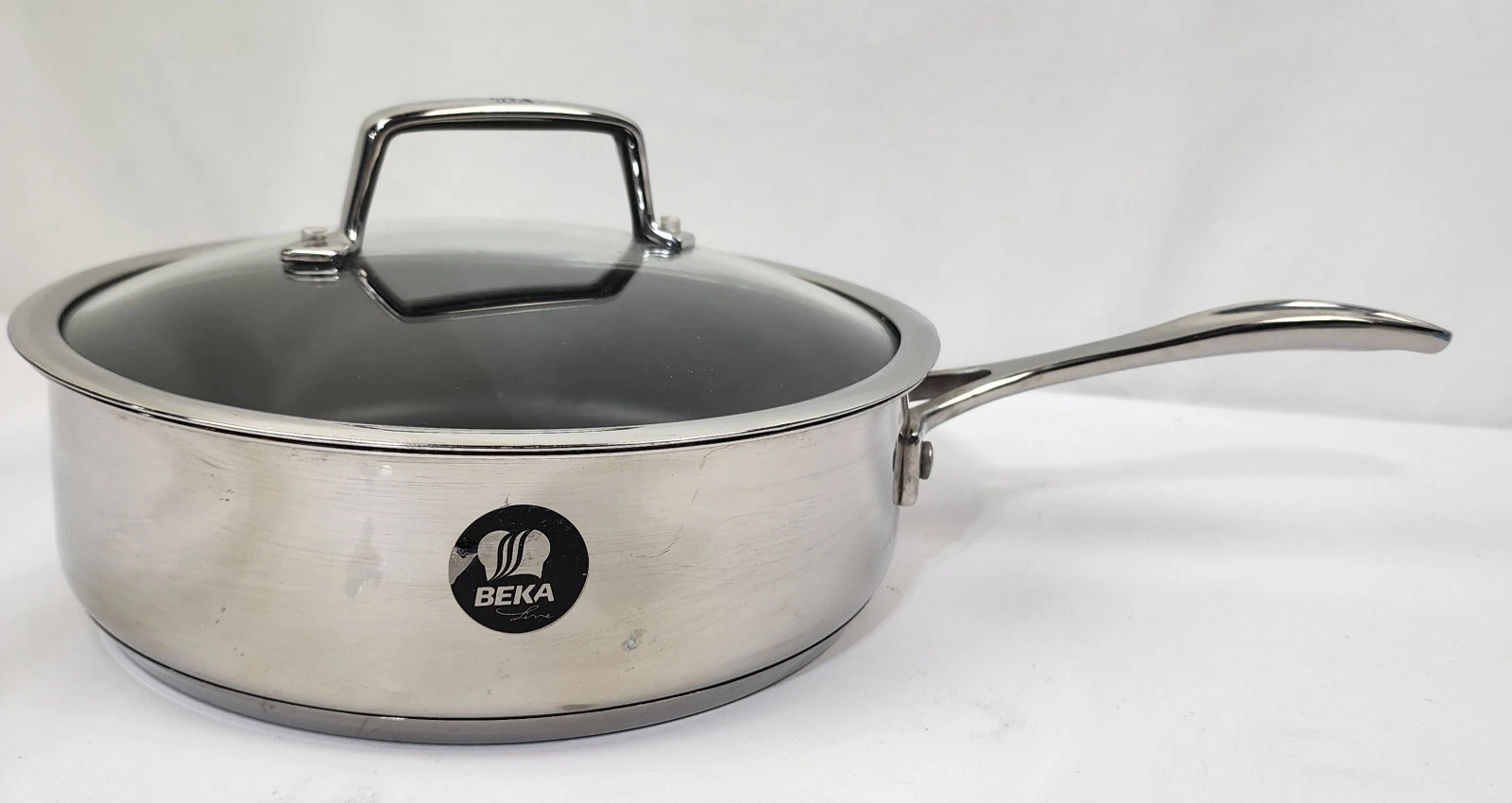 BEKA Cookware Skillet Frying Saute Pan 10" Non-Stick 3.2L Oven Safe NWT