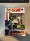 Funko Pop! Dragonball Z #759 Perfect Cell 2020SC Exclusive Figure Glows In Dark