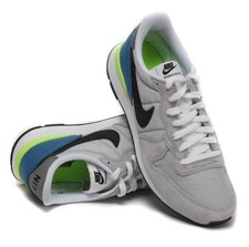 Nike Internationalist Zapatilla Baja Gris Azul Negro 631754-010 Para hombres 11.5